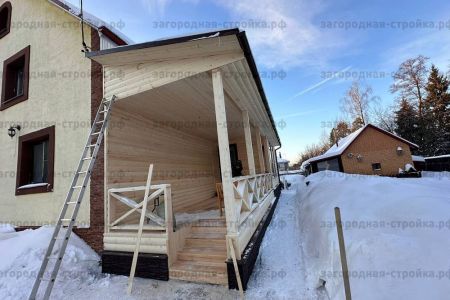 Пристройка террасы